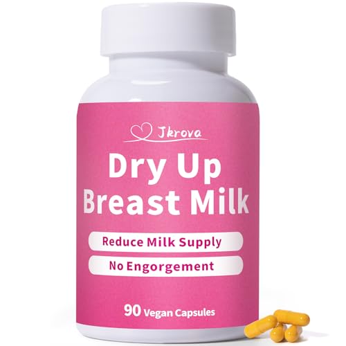 Jkrova Dry Up Breastmilk Fast, Dry Up Milk Supply, Stop Breastfeeding Products for Women, Stopper...