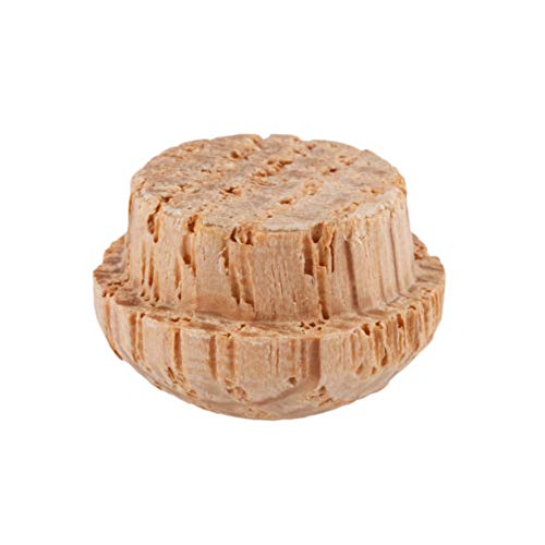 Image of Oak Screw Hole Plugs | 3 /8 inch Diameter | Pack of 50 Approx. | Turned End Grain Round Mushroom Head with Shoulders, Screw Hole Buttons, Furniture Grade | UA-105-OW