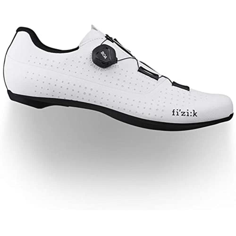 Fizik R4 Tempo Overcurve Clip-in Cycling Shoes, Black, Size 43.5 EU