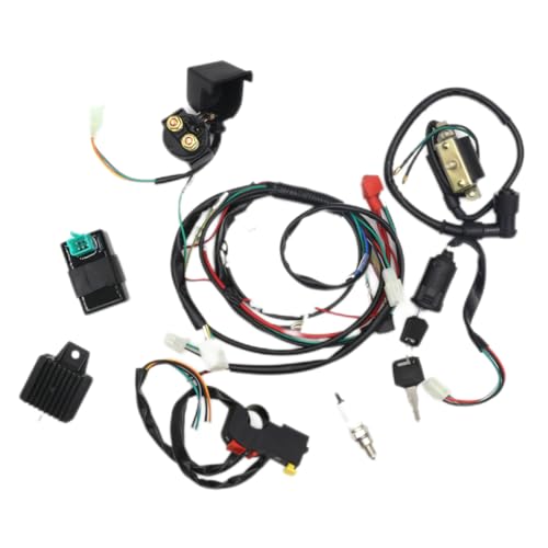 Kit de harnais électrique complet contre les pannes d'allumage de dirt bike 125cc
