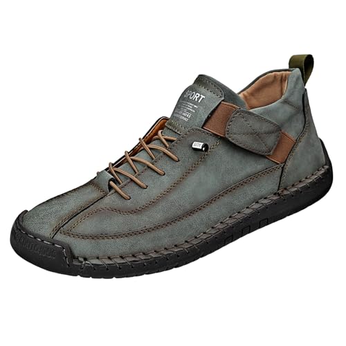 VBEDKDEB Chaussures décontractées pour homme - Tendance et confortables - Chaussures de travail pour homme - Chaussures de plein air - Plus grandes, vert, 41 EU