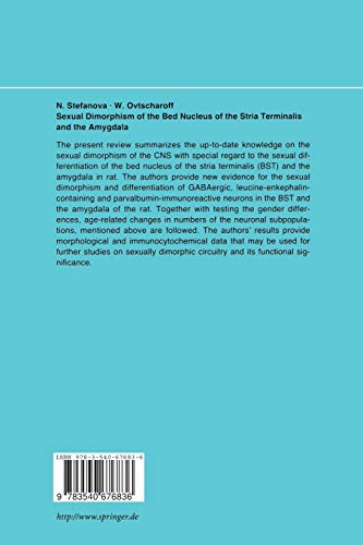 Sexual Dimorphism of the Bed Nucleus of the Stria Terminalis and the Amygdala: 158