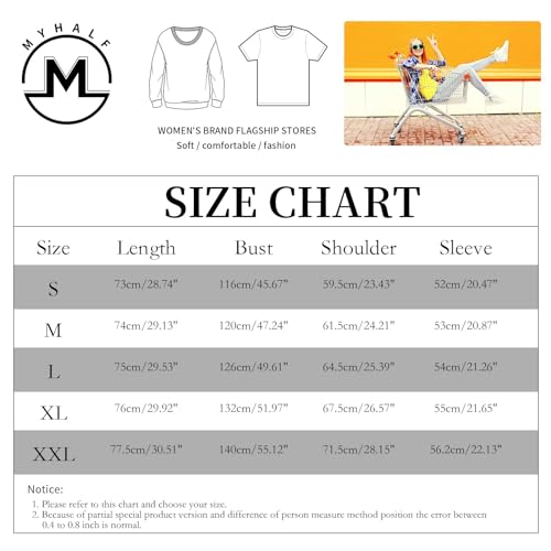 Myhalf Christmas Sweatshirt Women Xmas Shirts: Oversized Merry Christmas Crewneck Sweater Funny Magical Snowman Graphic Tops Red thumb #6