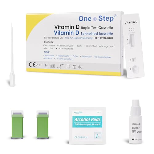 Vitamin D Test Kit - Check for Deficiency & Insufficiency - 1 Vit...