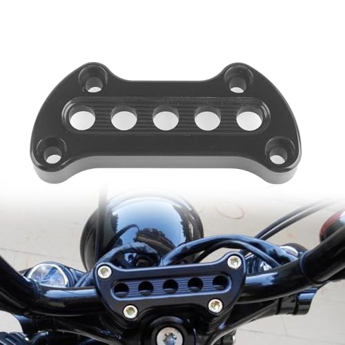 Guidon de moto support de serrage rehausseur pour Dyna 883 1200 FXDF