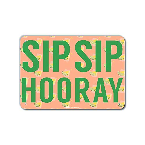 Panneau en aluminium Sip Hooray vert corail pour habiller un mur vide de cuisine