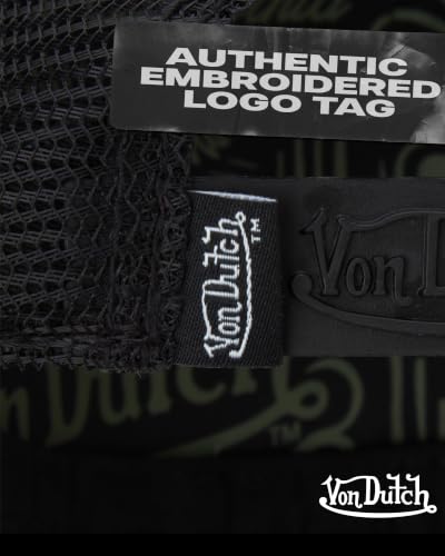 Image of Von Dutch Realtree Camo Trucker Hat, Curved Brim, Snapback