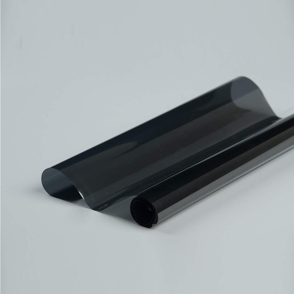 Dark Grey Car Window Tint Film 10% VLT Sputter Solar Tint Car Side Back Window Glass Vinyl Film Car Foils 1.52x30m/5x100ft