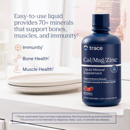 Trace Minerals Liquid Cal Mag Zinc