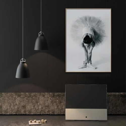 Peinture sur toile de danseuse de ballet pour habiller un grand mur vide de séjour - 3
