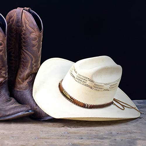 Rainflowwer Hat Band For Mens Womens Cowboy Hat, Hand Made Replacement Hat Band For Panama Hat And Fedora #TOP1