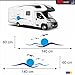 Kit de adhesivos para coche y autocaravana - 2 unidades - Ondas...