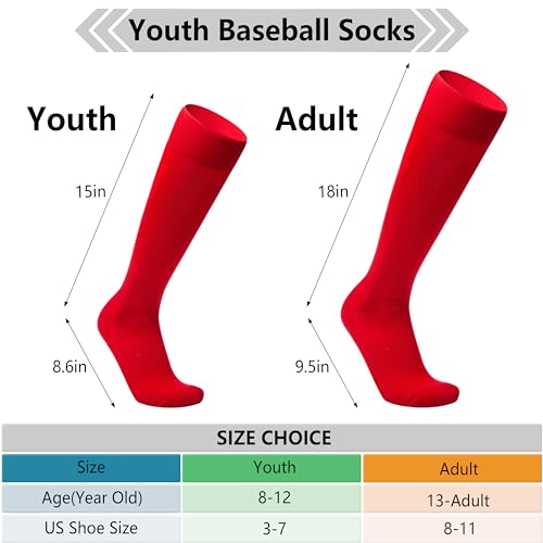 2 Pair Youth Softball/Baseball Socks - 1 Baseball Belt and 1 Baseball Arm Sleeve Combo for Men and Boy2