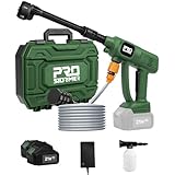 Prostormer Cordless Pressure Washer 1500PSI, Portable...
