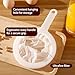 pomelune 2 Pieces Ultra Fine Mesh Strainer,Nylon Food Juice Strainer Plastic Colander,Mini Brine Shrimp Separation Net for Kitchen(300/400 Mesh)