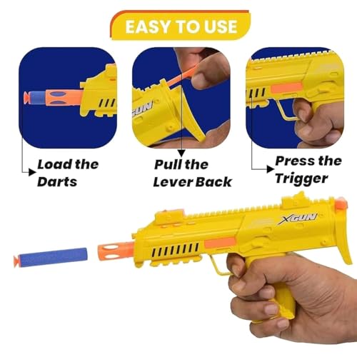 Image of ToyBharat X Shot Gun Toy | Multicolour | Learning Toys | Birthday Gift for Boy | Interactive Toys