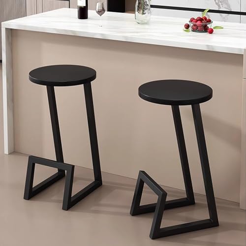 Tabouret de bar hauteur comptoir compact pour optimiser l'espace îlot