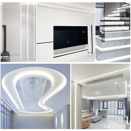 Image of 5V 5mm Width USB COB LED Strip Lights,16.4FT /5M,Cool White 6500K,400LEDs /M,8W /M,CRI90,4000lm,Electroplated Double-Sided Panel Light Strip,IP20,for Indoor Decoration
