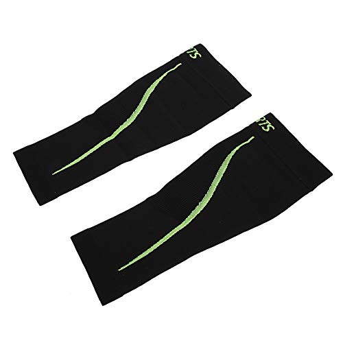 Meias de compressão esportivas de panturrilha, meias de compressão sem pé para homens e mulheres, co