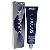 Matrix So Color Extra Coverage Permanent Hair Color, 506W Light Brown Warm, 3 oz
