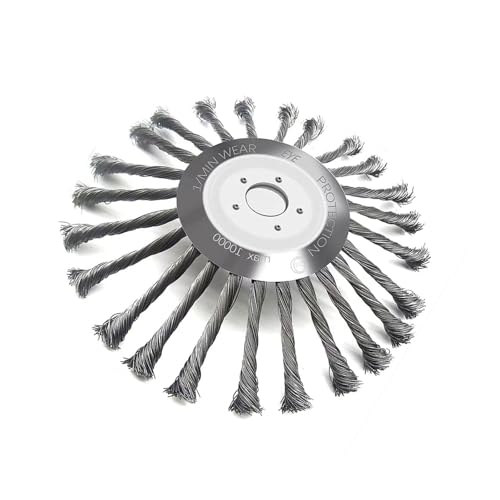 Cenifin Juego de cabezales de cortacésped de acero con cables anudados para cortacéspedes y cortacéspedes de repuesto para cortadoras de cepillos