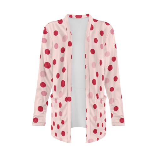 Image of Cardigan Sweaters for Women Long Sleeve Cardigan Soft Drape Open Front Fall Dusters V-Neck Jackets Dressy Loose Coat