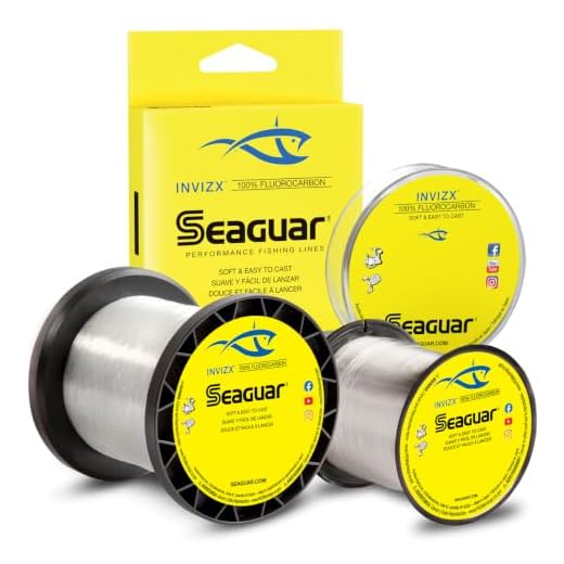 Seaguar Invizx 100-Percent Fluorocarbon 200 Yard Fishing Line, 4-Pound, Clear