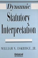 Dynamic Statutory Interpretation 8175341815 Book Cover
