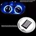 Produktbild BianchiPamela Car Solar Cup Holder Bottom Pad LED Light Cover Trim Atmosphere Lamp Lights