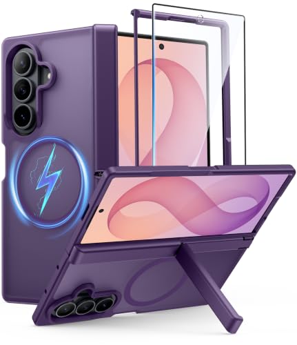 Image of FNTCASE for Z Fold 8 Ultra /Z Fold 7 Case: with Kickstand Hinge Protection