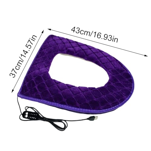 Funda para asiento de inodoro con USB que elimina el frío en el cuidado de ancianos 7