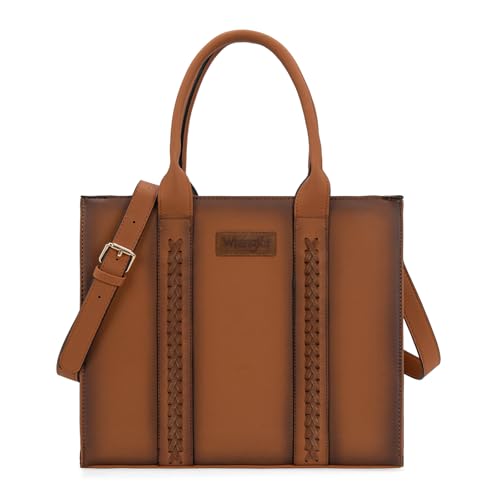 Image of Montana West x Wrangler Tote Bags Purses for Women Work Top-Handle Handbags with Strap
