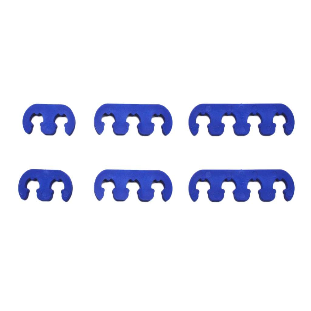 Blue Spark Plug Wire Cable iders 7mm 8mm 9mm Universal Fit For Chevy Ford