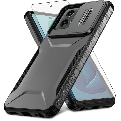 Coque hybride antichoc Moto G 5G 2024 mince et robuste avec film écran