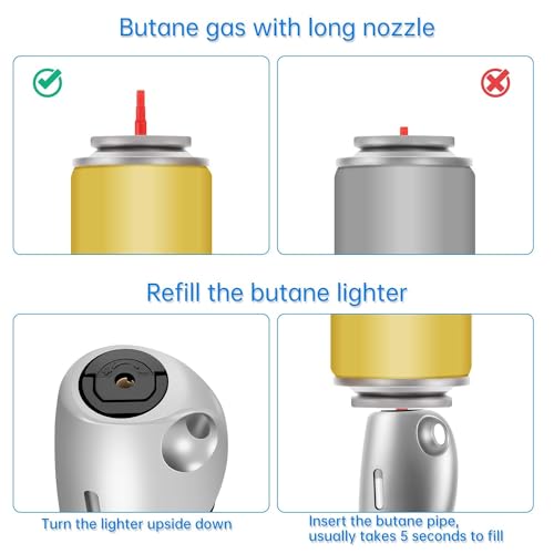 Encendedor de Mecha a Gas Butano para Camping y Chimenea miniatura 5
