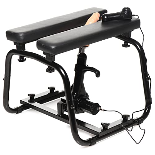 Deluxe Bangin Bench & Handheld Sex Machine with...