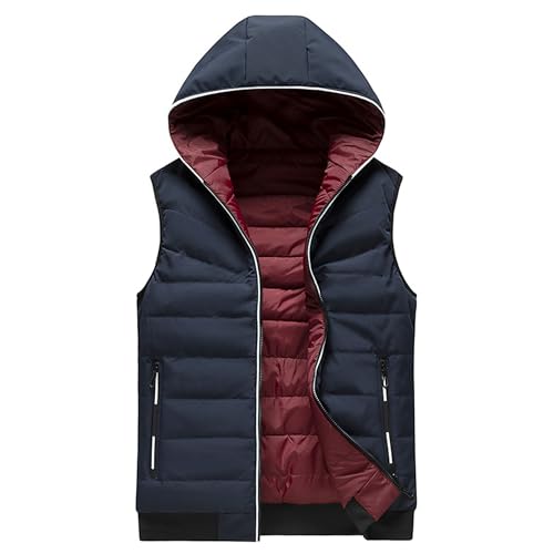 Veste en duvet imperméable homme gilet de randonnée extérieur chaud et coupe-vent