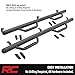 Rough Country Nerf Step Bars for Toyota Tacoma (2005-2023) 5' Short Bed - Rugged Full Length Nerf Bars with Side Steps, Bolt-On Install