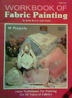 Paperback Workbook of Fabric Painting Book