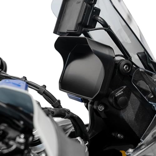 Für R1300GS R1300 GS ADV 1300 GSA R 1300GS Adventure Option 719 2023 2024 2025 Motorrad Zubehör Sonnenblende TFT Instrumentenhut Displayschutz Meterschutz Armaturenbrett Visier Schutz gs1300 (Schwarz)