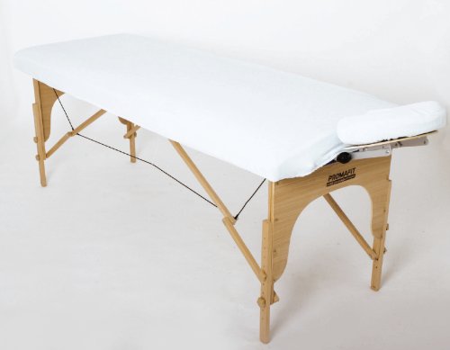 Promafit Housse pour Table de Massage Blanc Cover