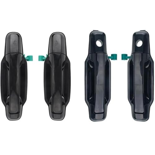 Poignée de porte extérieure Kia Sorento 2003-2009 en ABS renforcé noir