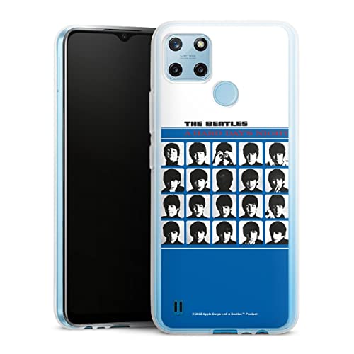 DeinDesign Coque en Silicone Compatible avec Realme C25Y Etui Silicone Coque Souple A Hard Day’s Night Musique The… - Les Beatles, Paul McCartney, John Lennon, RIngo Starr, George Harrison DeinDesign Coque en Silicone Compatible avec Realme C25Y Etui Silicone Coque Souple A Hard Day's Night Musique The…