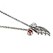 Amody Acero Inoxidable ala de Angel con 26 Letras & 12 Piedra...