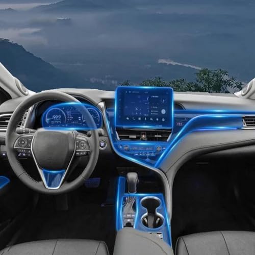 Film de protection transparent TPU pour tableau de bord Toyota Camry