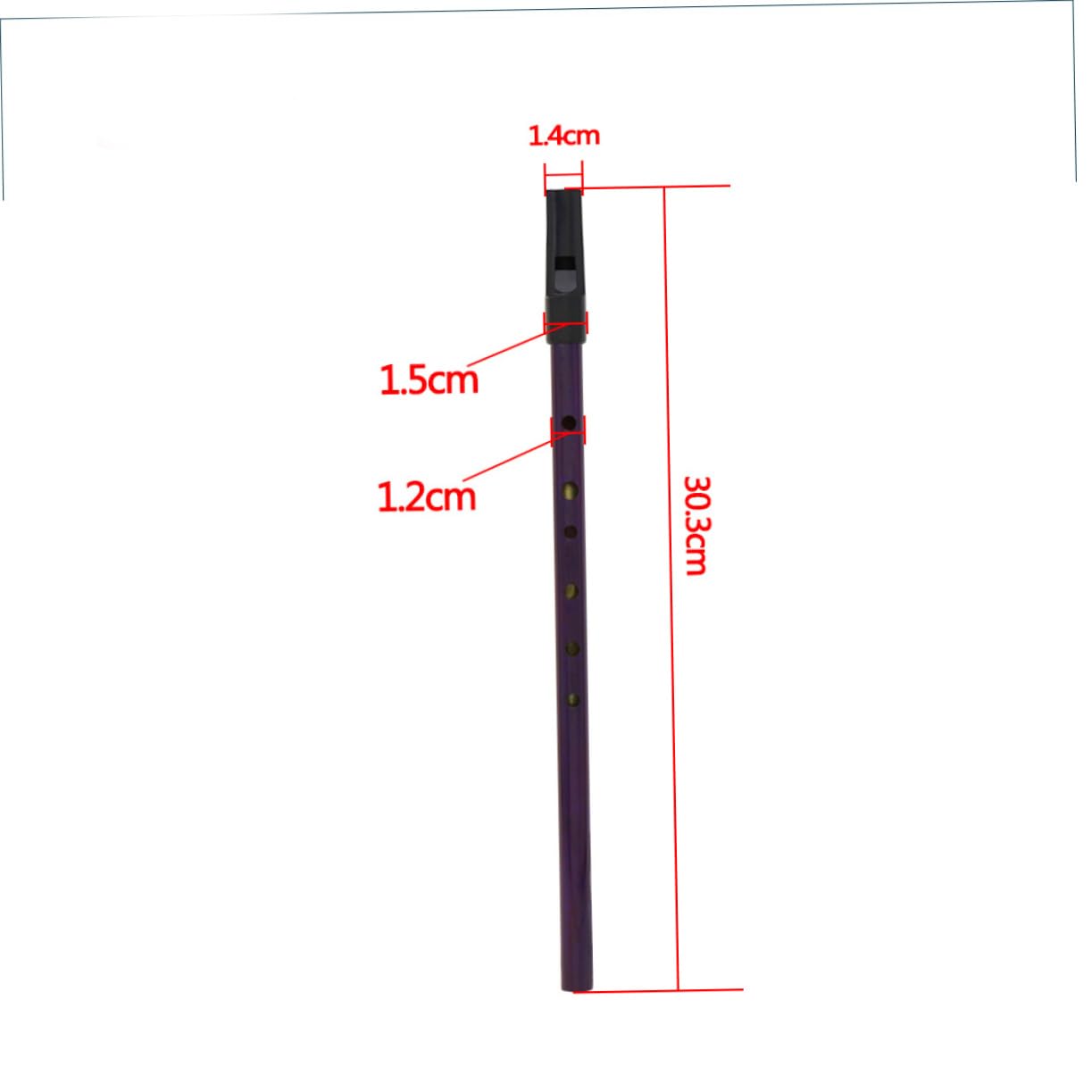 SWOOMEY Professional Irish Whistle Clarinet for Beginners Lightweight Musical Instrument for Tone Educational present