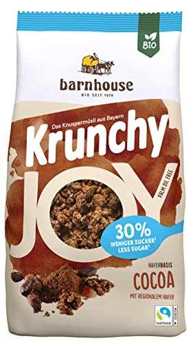 Barnhouse - Krunchy Joy Cacao, Ecológico (375g)