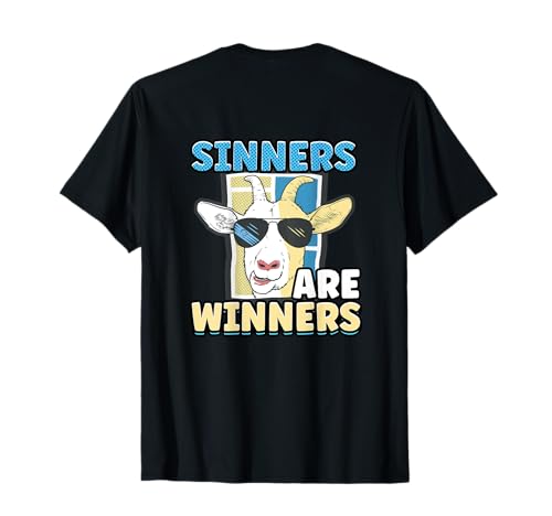 Sinners Are Winners Satanic Goat Satanism T-Shirt