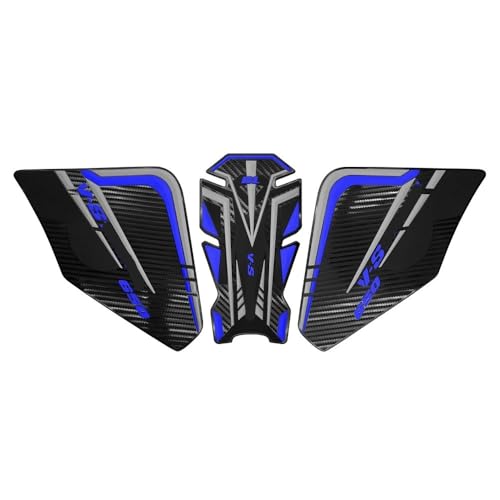 Autocollants réservoir moto caoutchouc antidérapant DL650 protections latérales 2017-2023