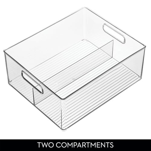 Bac de rangement empilable avec séparateur pour optimiser vos placards - 4